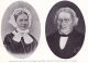 Christiane Wilhelmine Lange(1806-1878) og Nils Landmark (1775-1859)